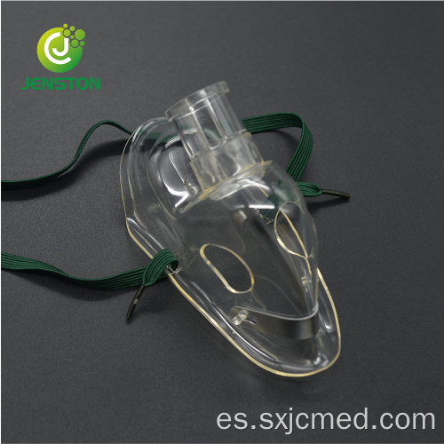 Máscara de tubo nebulizador de PVC desechable médico